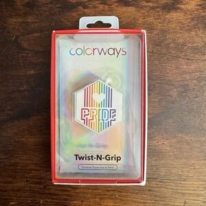 Colorways Pride Twist‎ N Grip Universal Phone Grip & Stand Opened Package